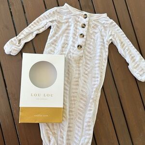 Beautiful Lou Lou Animal Print Knotted Gown